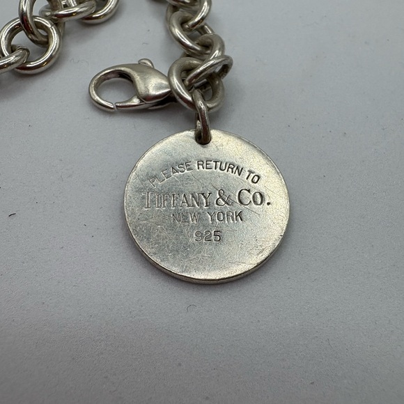 Authentic “return to Tiffany” charm bracelet in sterling silver - Picture 7 of 7